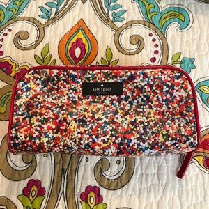 Kate Spade makeup or pencil pouch